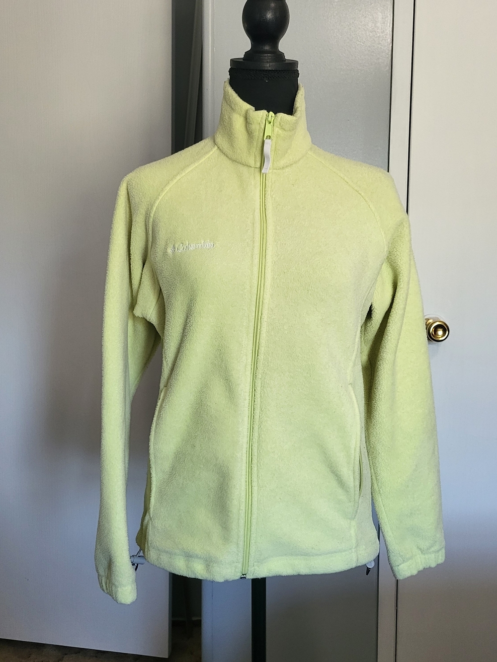 Columbia Women's Pale Lime Full-Zip Fleece Jacket